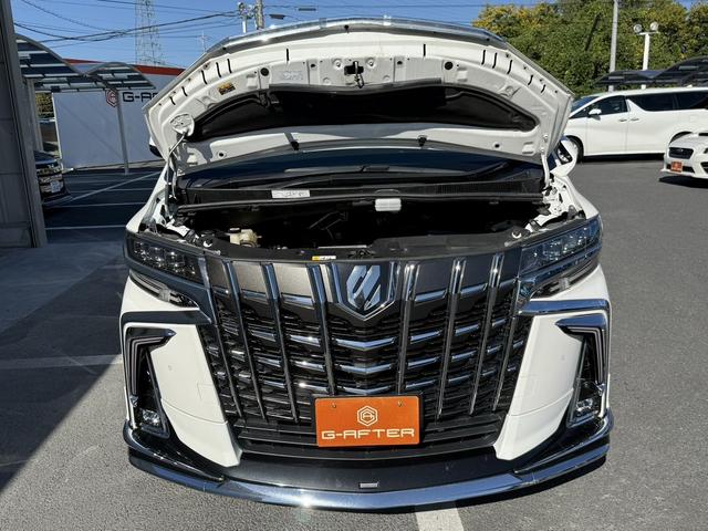 アルファード ２．５Ｓ　Ｃパッケージ　後期型　禁煙車　モデリスタフルエアロ　メーカー９インチナビ　フルセグ　黒革シート　バックカメラ　アダプティブルーズコントロール　両側電動スライドドア　電動リアゲート　ＥＴＣ　メモリー機能付パワーシート（77枚目）
