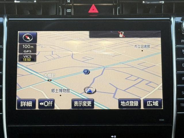 ハリアー エレガンス　純正９インチナビ　フルセグ　バックカメラ　アダクティブクルーズコントロール　ハーフレザー　ＥＴＣ　Ｂｌｕｅｔｏｏｔｈ　衝突軽減ブレーキ　パワーシート　レーンキープアシスト　純正フロアマット（3枚目）