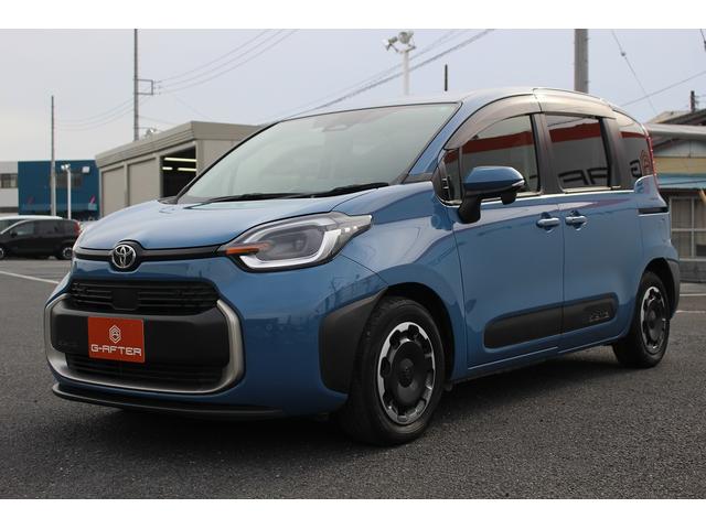 シエンタ Z 禁煙車 メーカー10.5インチディスプレイオーディオ フルセグTV セーフティセンス カープレイ接続 バックカメラ ブラインドスポットモニター ハンズフリー両側電動スライドドア 後席サンシェード 雹害(10枚目)