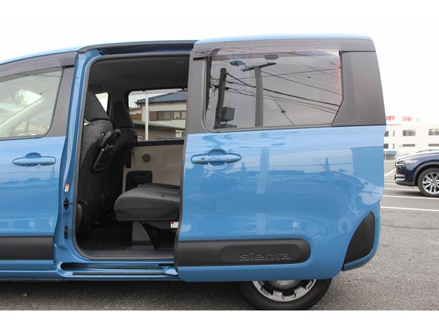 シエンタ Z 禁煙車 メーカー10.5インチディスプレイオーディオ フルセグTV セーフティセンス カープレイ接続 バックカメラ ブラインドスポットモニター ハンズフリー両側電動スライドドア 後席サンシェード 雹害(28枚目)