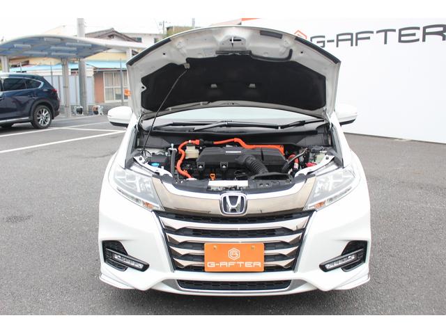 オデッセイハイブリッド ハイブリッド・ホンダセンシング 禁煙車 両側電動スライドドア フルセグTV 運転席パワーシート ビルトインETC バックカメラ プラズマクラスター付きオートエアコン 革巻きステアリング Bluetooth接続 LEDヘッド・フォグ(72枚目)