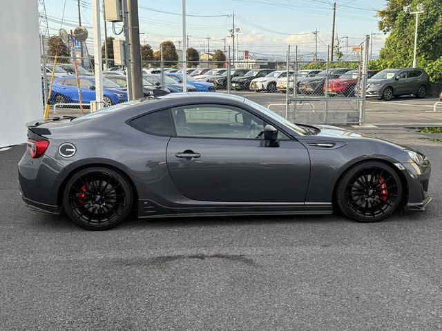 BRZ STI スポーツ 禁煙車 ワンオーナー 6速MT 社外ナビ ワンセグ バックカメラ オートクルーズコントロール ボルドー革アルカンターラコンビシート STIマフラー BREMBO 純正18インチAW シートヒーター(10枚目)