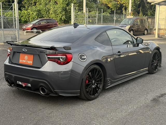 BRZ STI スポーツ 禁煙車 ワンオーナー 6速MT 社外ナビ ワンセグ バックカメラ オートクルーズコントロール ボルドー革アルカンターラコンビシート STIマフラー BREMBO 純正18インチAW シートヒーター(11枚目)