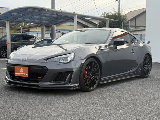 BRZ STI スポーツ 禁煙車 ワンオーナー 6速MT 社外ナビ ワンセグ バックカメラ オートクルーズコントロール ボルドー革アルカンターラコンビシート STIマフラー BREMBO 純正18インチAW シートヒーター(15枚目)