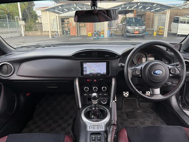 BRZ STI スポーツ 禁煙車 ワンオーナー 6速MT 社外ナビ ワンセグ バックカメラ オートクルーズコントロール ボルドー革アルカンターラコンビシート STIマフラー BREMBO 純正18インチAW シートヒーター(38枚目)