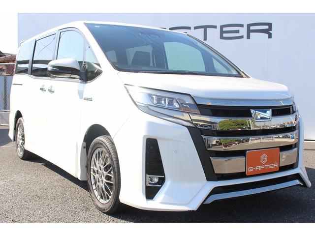 ノア ハイブリッドSi ダブルバイビーII 禁煙車 両側電動スライドドア 純正ナビ フルセグ シートヒーター オートクルーズ 衝突軽減ブレーキ LEDヘッドライト ETC ハーフレザー オートマチックハイビーム レーンディバーチヤーアラート(22枚目)