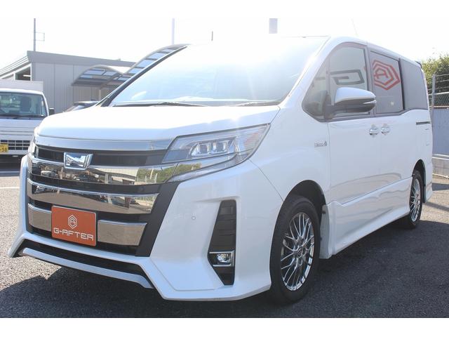 ノア ハイブリッドSi ダブルバイビーII 禁煙車 両側電動スライドドア 純正ナビ フルセグ シートヒーター オートクルーズ 衝突軽減ブレーキ LEDヘッドライト ETC ハーフレザー オートマチックハイビーム レーンディバーチヤーアラート(25枚目)