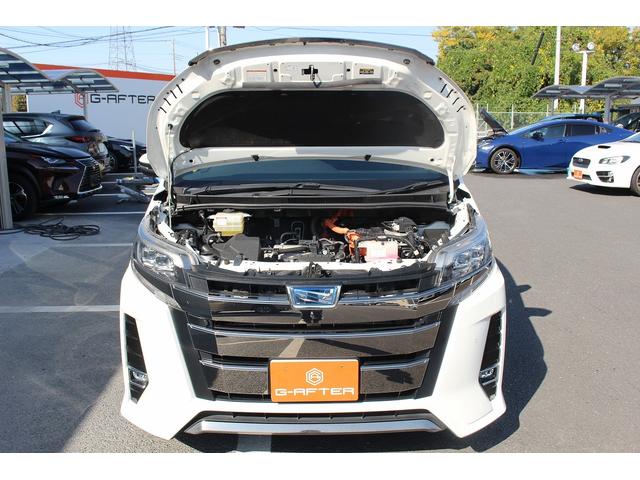 ノア ハイブリッドSi ダブルバイビーII 禁煙車 両側電動スライドドア 純正ナビ フルセグ シートヒーター オートクルーズ 衝突軽減ブレーキ LEDヘッドライト ETC ハーフレザー オートマチックハイビーム レーンディバーチヤーアラート(74枚目)