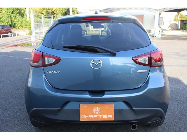 デミオ XD 禁煙車 純正マツダコネクトナビ バックモニター アイドリングストップ ETC フルセグTV 純正15インチアルミホイール 6MT USB接続可 Bluetooth接続有 LEDヘッドライト(10枚目)