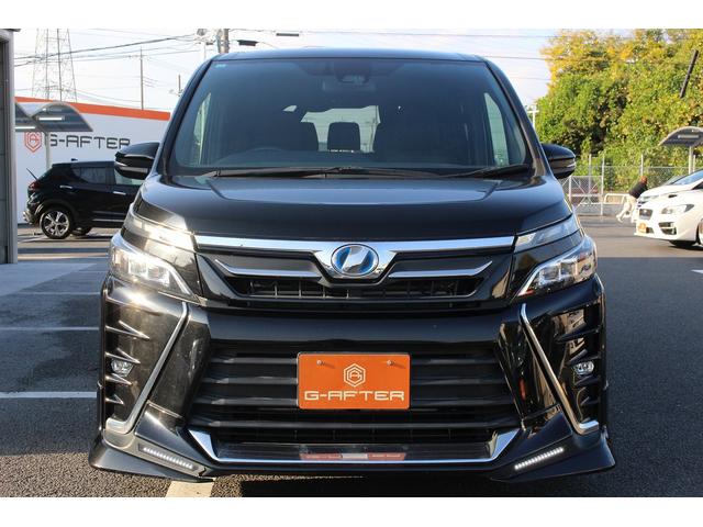 ヴォクシー ハイブリッドZS 後期型 禁煙車 純正10インチナビ フルセグ TRDフルエアロ バックモニター 両側電動スライド シートヒーター ビルトインETC 衝突軽減ブレーキ オートクルーズコントロール 純正AW(8枚目)