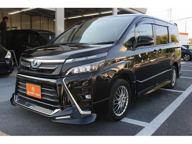 ヴォクシー ハイブリッドZS 後期型 禁煙車 純正10インチナビ フルセグ TRDフルエアロ バックモニター 両側電動スライド シートヒーター ビルトインETC 衝突軽減ブレーキ オートクルーズコントロール 純正AW(22枚目)