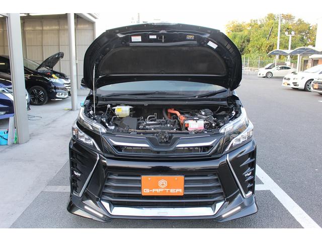 ヴォクシー ハイブリッドZS 後期型 禁煙車 純正10インチナビ フルセグ TRDフルエアロ バックモニター 両側電動スライド シートヒーター ビルトインETC 衝突軽減ブレーキ オートクルーズコントロール 純正AW(72枚目)