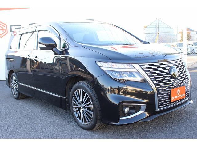 エルグランド ２５０ハイウェイスターＳ　社外ナビ　Ｂｌｕｅｔｏｏｔｈ　バックカメラ　ハーフレザーシート　アダクティブクルーズコントロール　両側電動スライドドア　衝突軽減ブレーキサポート　ＥＴＣ　純正アルミホイール　盗難防止システム　ＬＥＤ（9枚目）