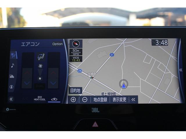 ハリアーハイブリッド Ｚ　禁煙車　パノラミックビューモニター　フルモデリスタエアロ　純正１２．３インチナビ　ＪＢＬサウンド　電動リアゲート　デジタルインナーミラー　衝突軽減ブレーキ　アダクティブクルーズ　レーンキープアシスト（3枚目）