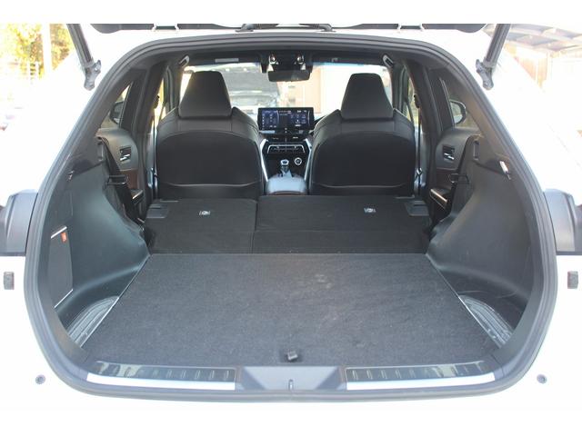 ハリアーハイブリッド Ｚ　禁煙車　パノラミックビューモニター　フルモデリスタエアロ　純正１２．３インチナビ　ＪＢＬサウンド　電動リアゲート　デジタルインナーミラー　衝突軽減ブレーキ　アダクティブクルーズ　レーンキープアシスト（40枚目）