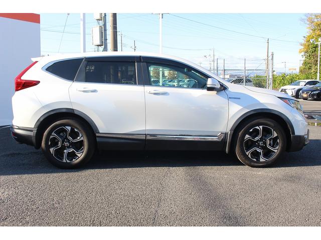 ＣＲ－Ｖハイブリッド ＥＸ　禁煙車　純正ナビ　フルセグ　バックカメラ　レーダークルーズ　衝突軽減ブレーキシステム　シートヒーター付きパワーシート　ブラインドスポットモニター　運転支援　ＵＳＢ端子　ＬＥＤヘッドライト　ＥＴＣ（4枚目）