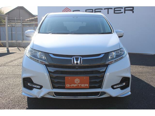 オデッセイハイブリッド ハイブリッドアブソルート・ＥＸホンダセンシング　中期型　禁煙車　純正９インチナビ　純正１１インチ後席モニター　アラウンドヴューモニター　ブラインドスポットモニター　ヒーター付きパワーシート　コーナーセンサー　駐車支援システム　両側電動スライド（3枚目）