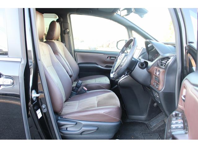 エスクァイア Ｇｉ　プレミアムパッケージ　後期型　禁煙車　フルモデリスタエアロ　衝突軽減ブレーキ　フルセグ　両側電動スライドドア　後席モニター　クルーズコントロール　純正１５インチアルミホイール　シートヒーター　ハーフレザー　レーンアシスト（45枚目）