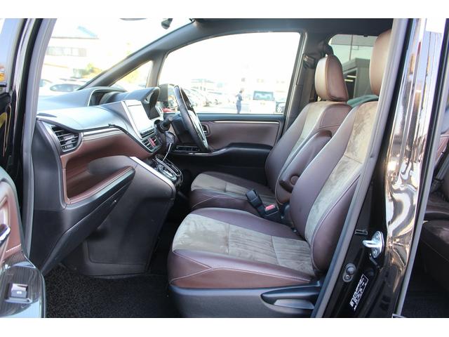 エスクァイア Ｇｉ　プレミアムパッケージ　後期型　禁煙車　フルモデリスタエアロ　衝突軽減ブレーキ　フルセグ　両側電動スライドドア　後席モニター　クルーズコントロール　純正１５インチアルミホイール　シートヒーター　ハーフレザー　レーンアシスト（50枚目）