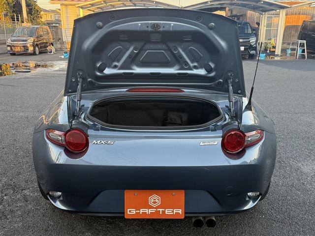 ロードスター Ｓ　禁煙車　６速ＭＴ　純正オーディオ　ＬＥＤヘッドライト　純正１６インチアルミホイール　ステアリングスイッチ　スマートキー（34枚目）