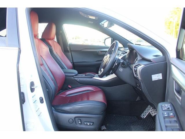 ＮＸ ＮＸ２００ｔ　Ｆスポーツ　禁煙車　純正９．８インチナビ　フルセグ　アラウンドビューカメラ　赤革シート　シートエアコン　シートヒーター　ステアリングヒーター　ビルドインＥＴＣ　衝突軽減ブレーキ　メモリ機能付きパワーシート（43枚目）