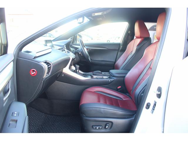 ＮＸ ＮＸ２００ｔ　Ｆスポーツ　禁煙車　純正９．８インチナビ　フルセグ　アラウンドビューカメラ　赤革シート　シートエアコン　シートヒーター　ステアリングヒーター　ビルドインＥＴＣ　衝突軽減ブレーキ　メモリ機能付きパワーシート（47枚目）