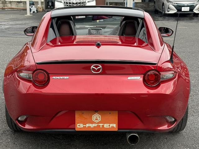 ロードスターＲＦ ＶＳ　６ＭＴ　茶革シート　純正ナビ　フルセグ　バックカメラ　シートヒーター　ブラインドスポットモニター　ＥＴＣ　横滑り防止　アイドリングストップ　運転支援　電動格納メタルトップ　ＬＥＤヘッドライト（26枚目）