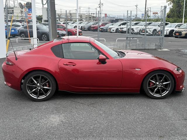 ロードスターＲＦ ＶＳ　６ＭＴ　茶革シート　純正ナビ　フルセグ　バックカメラ　シートヒーター　ブラインドスポットモニター　ＥＴＣ　横滑り防止　アイドリングストップ　運転支援　電動格納メタルトップ　ＬＥＤヘッドライト（54枚目）