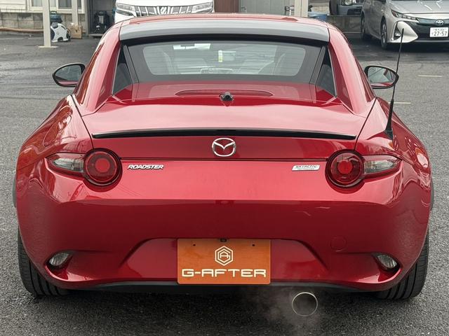 ロードスターＲＦ ＶＳ　６ＭＴ　茶革シート　純正ナビ　フルセグ　バックカメラ　シートヒーター　ブラインドスポットモニター　ＥＴＣ　横滑り防止　アイドリングストップ　運転支援　電動格納メタルトップ　ＬＥＤヘッドライト（65枚目）