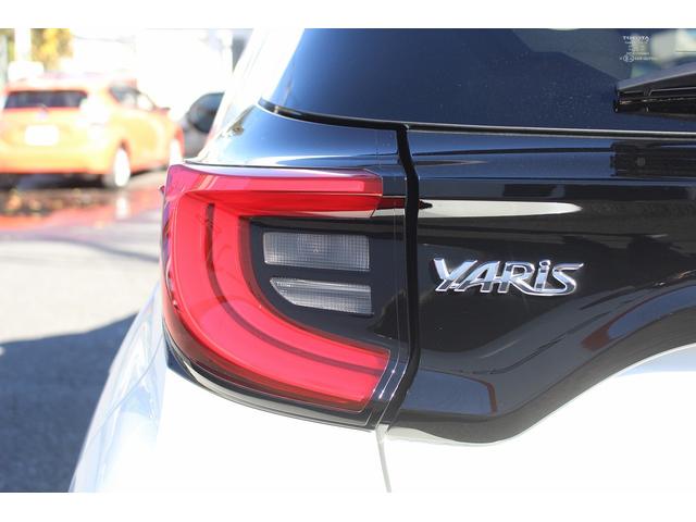 ヤリス Ｚ　禁煙車　６速ＭＴ　社外マフラー　ＢＬＴＺタワーバー純正８インチナビ　バックカメラ　衝突軽減ブレーキシステム　アダプティブクルーズコントロール　シートヒーター　ＢＬＴＺ車高調　Ｂｌｕｅｔｏｏｔｈ接続（27枚目）