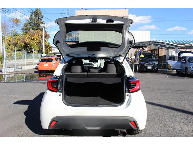 ヤリス Ｚ　禁煙車　６速ＭＴ　社外マフラー　ＢＬＴＺタワーバー純正８インチナビ　バックカメラ　衝突軽減ブレーキシステム　アダプティブクルーズコントロール　シートヒーター　ＢＬＴＺ車高調　Ｂｌｕｅｔｏｏｔｈ接続（35枚目）