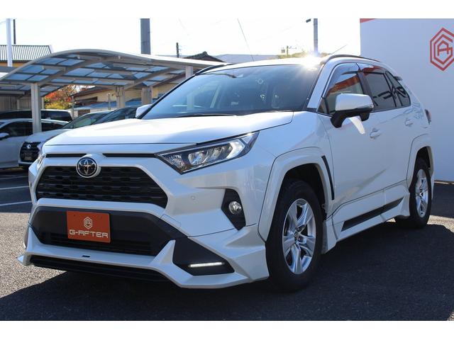 RAV4 X 禁煙車 TRDフルエアロ ルーフレール 純正8インチナビ アダプティブクルーズコントロール ブラインドスポットモニター 衝突軽減 バックカメラ オートチックハイビーム ブラインドスポットモニター(25枚目)