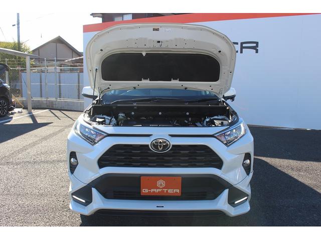 RAV4 X 禁煙車 TRDフルエアロ ルーフレール 純正8インチナビ アダプティブクルーズコントロール ブラインドスポットモニター 衝突軽減 バックカメラ オートチックハイビーム ブラインドスポットモニター(72枚目)