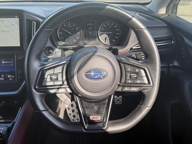 レヴォーグ STIスポーツ 純正9型ナビ フルセグ 黒革シート アイサイトX 電動リアゲート パワーシート シートヒーター 純正18AW アダクティブクルーズコントロール クリアランスソナー オートマチックハイビーム(18枚目)