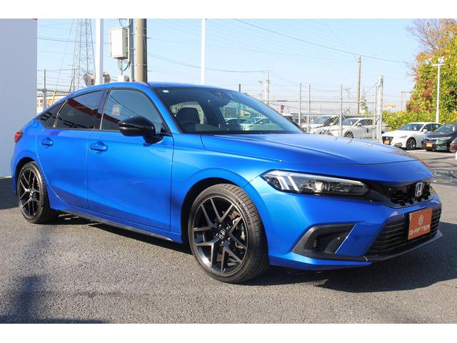 シビック e:HEV 禁煙車 メーカー9インチナビ フルセグ バックカメラ BOSEサウンド ブラインドスポットモニター ビルトインETC2.0 ハーフレザーシート パワーシート シートヒーター 障害物センサー(76枚目)