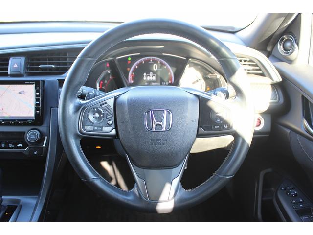 シビック ハッチバック ホンダセンシング 禁煙車 ホンダセンシング 純正ナビ フルセグ シートヒーター アダクティブクルーズコントロール 衝突軽減ブレーキ システム ビルトインETC 純正18インチアルミ バックカメラ 車線維持支援システム(51枚目)