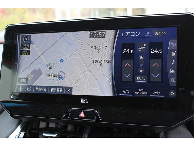 ハリアーハイブリッド Z レザーパッケージ 禁煙車 黒革シート JBLサウンド メーカーOP12.3インチナビ フルセグ バックカメラ シートヒーター ベンチレーション メモリ機能付パワーシート 電動リアゲート アダプティブクルーズコントロール(3枚目)
