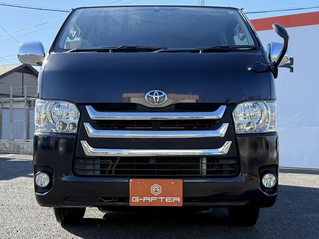 ハイエースバン スーパーGL ダークプライム 特別使用者 禁煙車 純正ナビ ワンセグ バックカメラ 両側スライドドア ビルドインETC DVD視聴可 AC100V電源 プッシュスタート LEDヘッドライト Bluetooth接続 メーター交換車(8枚目)