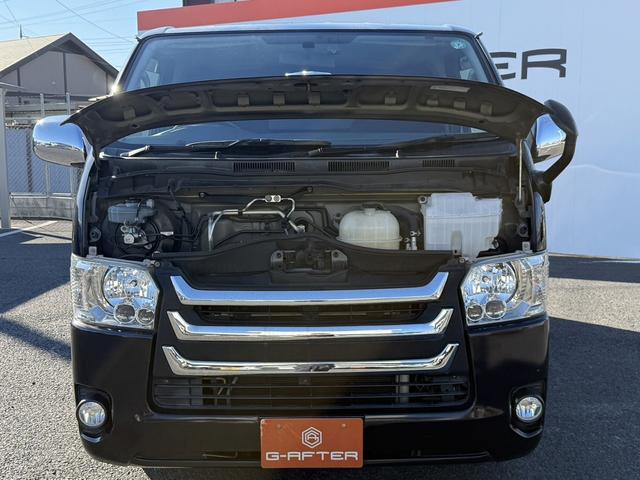 ハイエースバン スーパーGL ダークプライム 特別使用者 禁煙車 純正ナビ ワンセグ バックカメラ 両側スライドドア ビルドインETC DVD視聴可 AC100V電源 プッシュスタート LEDヘッドライト Bluetooth接続 メーター交換車(78枚目)