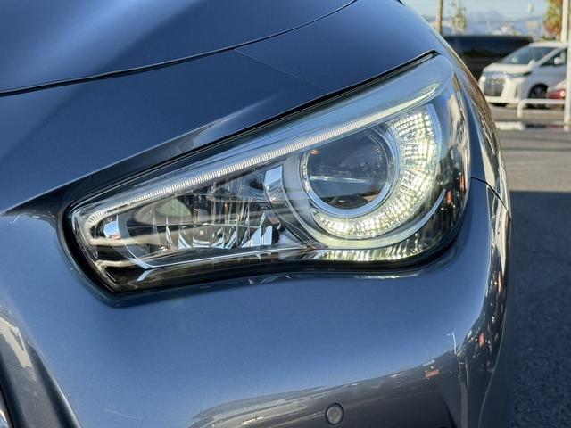 スカイライン 350GT ハイブリッド タイプSP 禁煙車 ワンオーナー メーカー8インチナビ アラウンドビューカメラ 黒革シート フルセグ 衝突軽減ブレーキ シートヒーター パワーシート ビルドインETC アダプティブクルーズコントロール 後側方支援(27枚目)