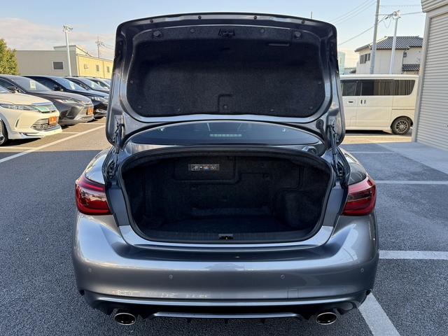 スカイライン 350GT ハイブリッド タイプSP 禁煙車 ワンオーナー メーカー8インチナビ アラウンドビューカメラ 黒革シート フルセグ 衝突軽減ブレーキ シートヒーター パワーシート ビルドインETC アダプティブクルーズコントロール 後側方支援(36枚目)