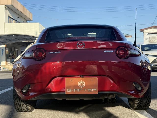 ロードスターRF VS 禁煙車 6速MT メーカーナビ 茶革シート BOSEヘッドレストスピーカー バックカメラ フルセグ シートヒーター ETC ブラインドスポットモニター レーンキープ 純正17インチアルミホイール(13枚目)