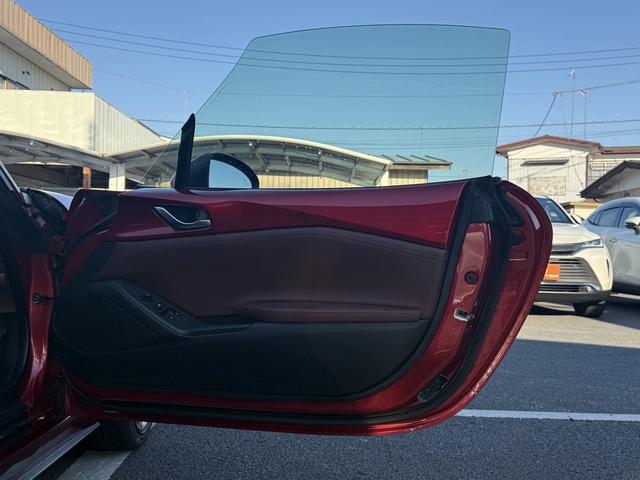 ロードスターRF VS 禁煙車 6速MT メーカーナビ 茶革シート BOSEヘッドレストスピーカー バックカメラ フルセグ シートヒーター ETC ブラインドスポットモニター レーンキープ 純正17インチアルミホイール(22枚目)