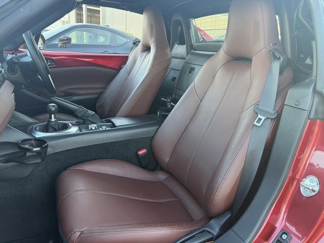 ロードスターRF VS 禁煙車 6速MT メーカーナビ 茶革シート BOSEヘッドレストスピーカー バックカメラ フルセグ シートヒーター ETC ブラインドスポットモニター レーンキープ 純正17インチアルミホイール(29枚目)