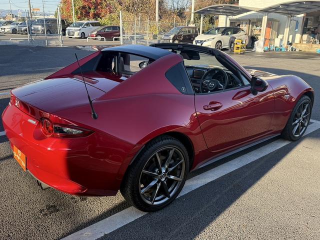 ロードスターRF VS 禁煙車 6速MT メーカーナビ 茶革シート BOSEヘッドレストスピーカー バックカメラ フルセグ シートヒーター ETC ブラインドスポットモニター レーンキープ 純正17インチアルミホイール(60枚目)