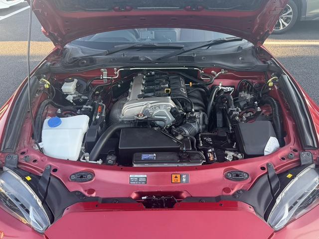 ロードスターRF VS 禁煙車 6速MT メーカーナビ 茶革シート BOSEヘッドレストスピーカー バックカメラ フルセグ シートヒーター ETC ブラインドスポットモニター レーンキープ 純正17インチアルミホイール(80枚目)