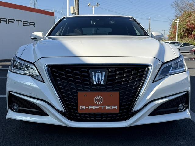 クラウンハイブリッド G-エグゼクティブ 禁煙車 純正8型ナビ アラウンドビューモニター フルセグ シートヒーター ベンチレーション アダクティブクルーズコントロール 衝突被害軽減ブレーキ クリアランスソナー ETC2.0 BSM(8枚目)