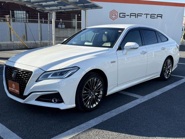 クラウンハイブリッド G-エグゼクティブ 禁煙車 純正8型ナビ アラウンドビューモニター フルセグ シートヒーター ベンチレーション アダクティブクルーズコントロール 衝突被害軽減ブレーキ クリアランスソナー ETC2.0 BSM(24枚目)
