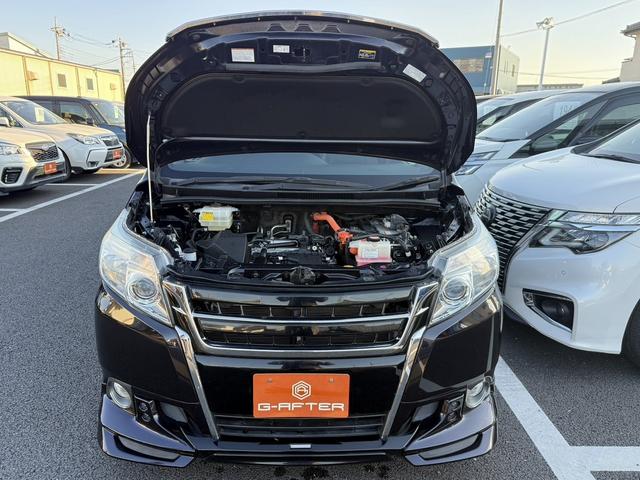 エスクァイア ハイブリッドGi 禁煙車 メーカー11インチ後席モニター 純正8型ナビ 両側電動スライドドア フルセグ バックカメラ 黒革シート シートヒーター ビルトインETC 置くだけ充電 純正15インチアルミホイール LED(78枚目)