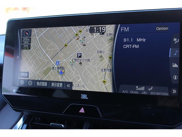 ハリアーハイブリッド Ｚ　禁煙車　モデリスタフルエアロ　ＪＢＬサウンド　純正１２．３型ナビ　オプション１００Ｖ電源　セーフティセンス　フルセグＴＶ　ブラインドスポットモニター　ハンズフリーパワーバックドア　ビルドインＥＴＣ（4枚目）